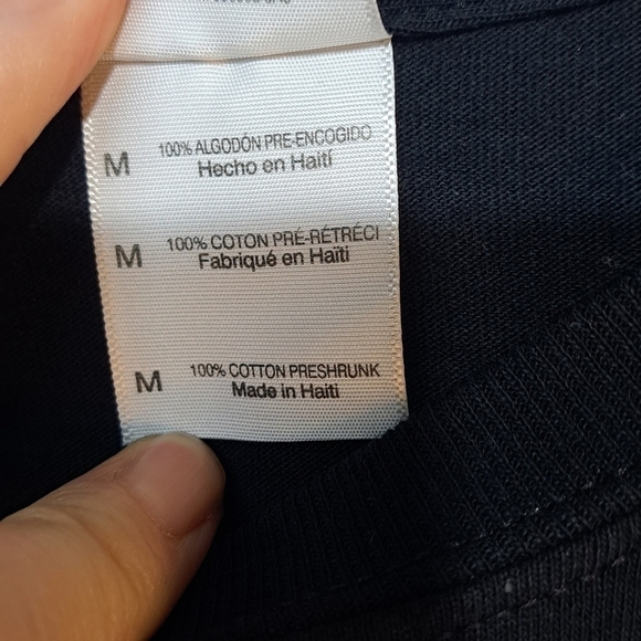 Bears in Wilderness  Men's Short Sleeve Graphic T-shirt Black White Size Medium - Picture 7 of 11